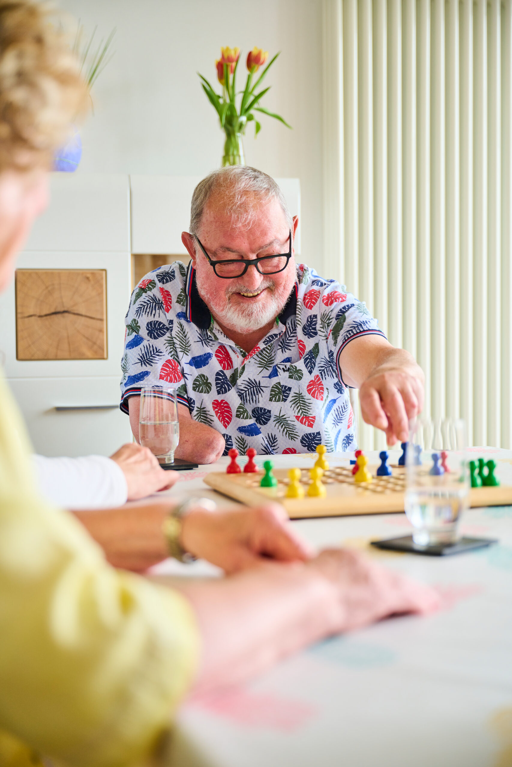 Spielenachmittag Brettspiel mit Bewohnern